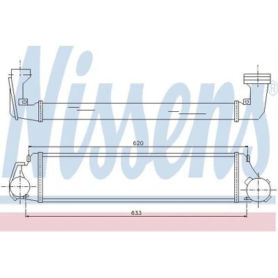 Nissens Intercooler 96654 - BMW E46 Hochleistungs-Kühlung Nissens Intercooler 96654 - BMW E46 Hochleistungs-Kühlung