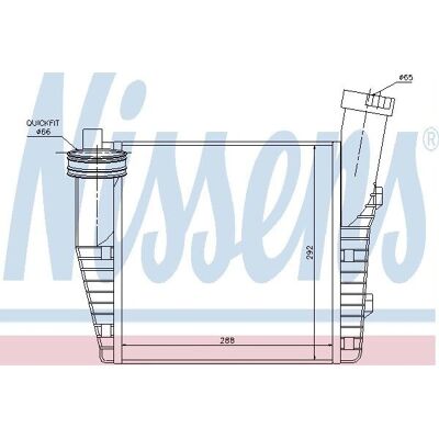Intercooler Nissens - Levegő-levegő, VW Touareg, Audi Q7, Porsche Cayenne Intercooler Nissens - Levegő-levegő, VW Touareg, Audi Q7, Porsche Cayenne
