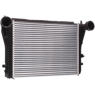 Intercooler Nissens - 616mm, Alette in alluminio, Serbatoio in plastica Intercooler Nissens - 616mm, Alette in alluminio, Serbatoio in plastica