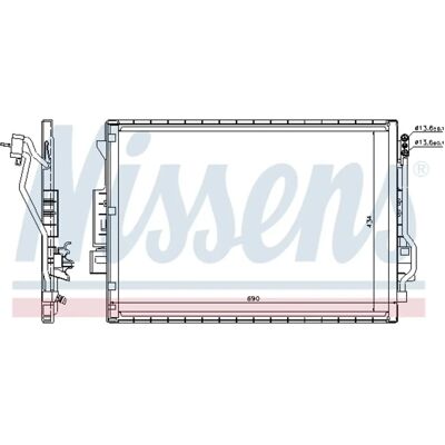 Mercedes-Benz 2215000554 Condenseur - Climatisation Mercedes-Benz 2215000554 Condenseur - Climatisation