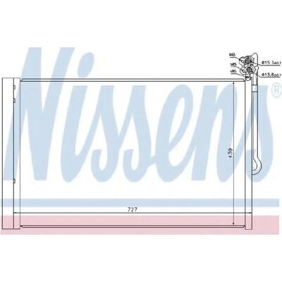 NISSENS 940157 Alumiinikondensaattori - Auton ilmastointi NISSENS 940157 Alumiinikondensaattori - Auton ilmastointi