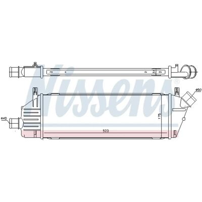 NISSENS 96578 Intercooler - Nissan Micra 3 NISSENS 96578 Intercooler - Nissan Micra 3