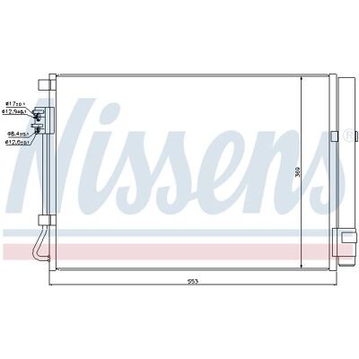 Nissens 940243 Αλουμινένιος Ψύκτης Κλιματισμού - First Fit Nissens 940243 Αλουμινένιος Ψύκτης Κλιματισμού - First Fit