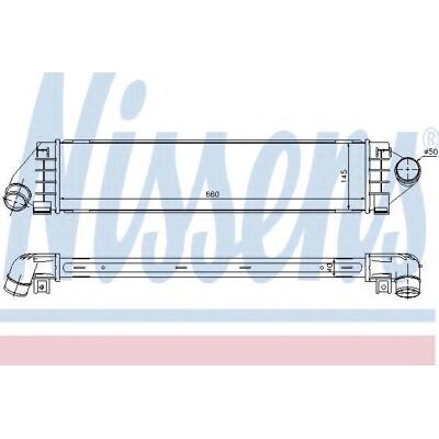Nissens Model 1423852, 1429406, 1594851, 1742060, 1746975 Intercooler - Luchtgekoeld Aluminium - voor Ford, Volvo Nissens Model 1423852, 1429406, 1594851, 1742060, 1746975 Intercooler - Luchtgekoeld Aluminium - voor Ford, Volvo