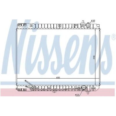 Nissens 66759 Radiatore in alluminio per Kia Carnival 2006 - Radiatore Nissens 66759 Radiatore in alluminio per Kia Carnival 2006 - Radiatore