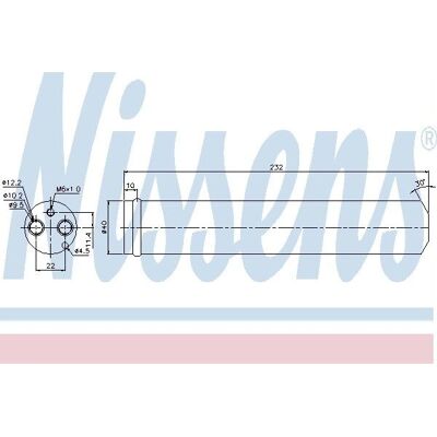 Nissens Modell - Klimaanlagen-Trockner - Durchmesser 40mm Nissens Modell - Klimaanlagen-Trockner - Durchmesser 40mm