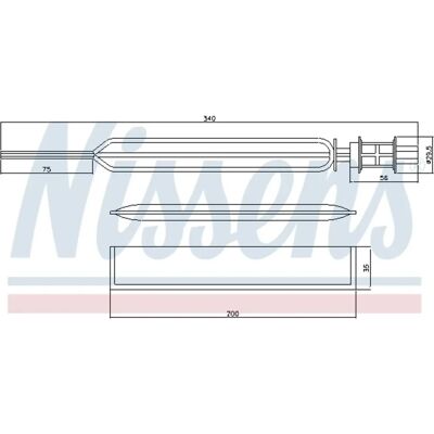 Nissens Opel Astra H Zafira B Klimatrockner - 95469 Nissens Opel Astra H Zafira B Klimatrockner - 95469