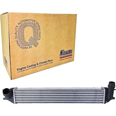 Nissens 96502 Intercooler - Air-cooled, Aluminium fins, Plastic water tank Nissens 96502 Intercooler - Air-cooled, Aluminium fins, Plastic water tank
