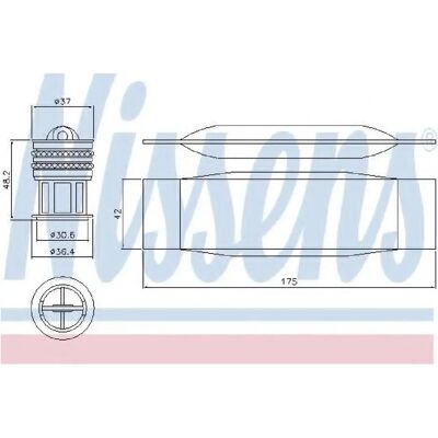 Nissens Klimatrockner - VW/Audi/Seat Van - 95490 Nissens Klimatrockner - VW/Audi/Seat Van - 95490