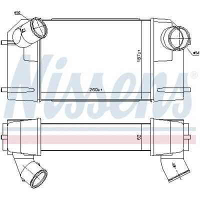 NISSENS 96489 Land Rover Intercooler - Luft-Luft, Aluminium, SUV NISSENS 96489 Land Rover Intercooler - Luft-Luft, Aluminium, SUV