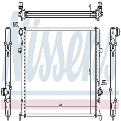 Nissens Model 60352 Aluminium Radiator - Car Cooling System Nissens Model 60352 Aluminium Radiator - Car Cooling System