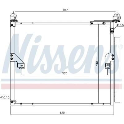 NISSENS 940508 Αλουμινένιος Κονδένσατο Κλιματισμού - Toyota Land Cruiser Prado 150 NISSENS 940508 Αλουμινένιος Κονδένσατο Κλιματισμού - Toyota Land Cruiser Prado 150