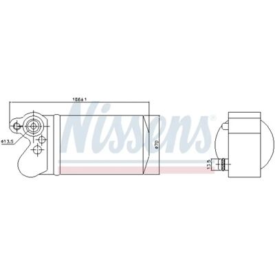 Nissens Aluminium Klimaanlagen Trocknerfilter für Volvo S60 S80 V60 V70 XC60 Nissens Aluminium Klimaanlagen Trocknerfilter für Volvo S60 S80 V60 V70 XC60