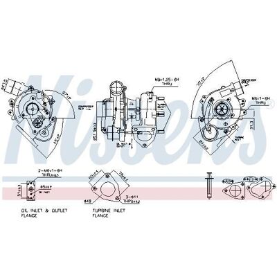 Nissens 93067 Turbo - Toyota Hilux Nissens 93067 Turbo - Toyota Hilux