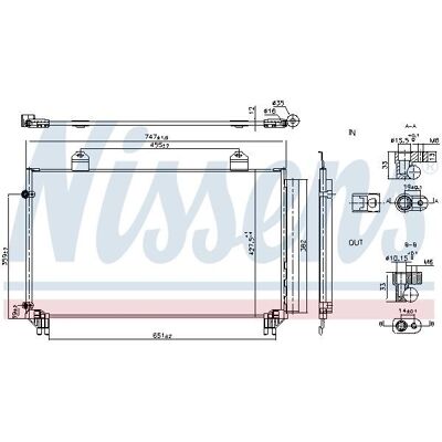 NISSENS 940916 Condensator - Aer conditionat NISSENS 940916 Condensator - Aer conditionat