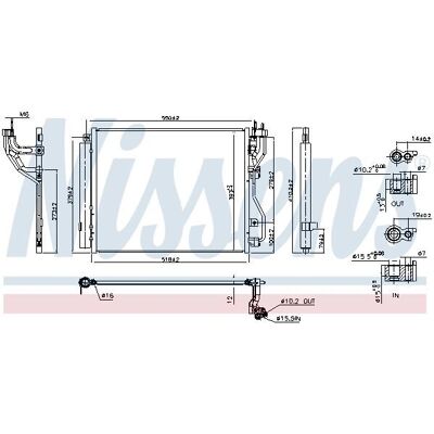 NISSENS 941003 - Klimakühler für Auto NISSENS 941003 - Klimakühler für Auto