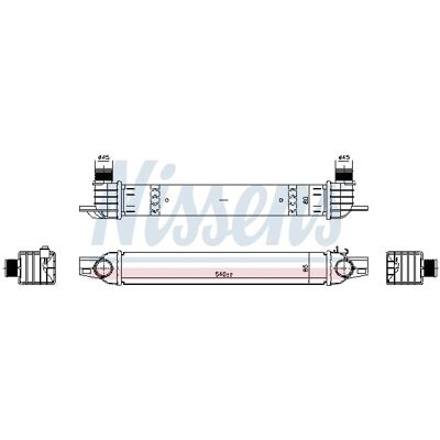 NISSENS 961336 Intercooler - PEUGEOT, FIAT, CITROËN NISSENS 961336 Intercooler - PEUGEOT, FIAT, CITROËN