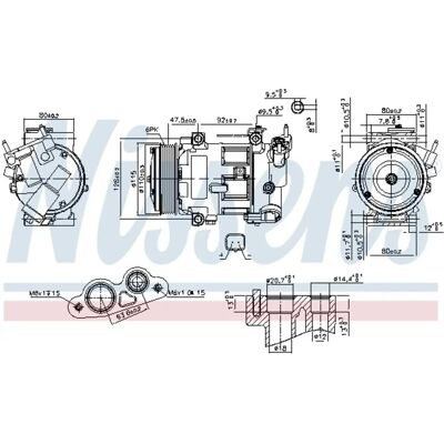Nissens 890606 AC Kompressor - Produkttype Nissens 890606 AC Kompressor - Produkttype
