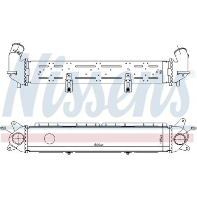 Nissens 961489 Intercooler - Luft-Luft & Luft-Vand - Kompakt & Aluminium Nissens 961489 Intercooler - Luft-Luft & Luft-Vand - Kompakt & Aluminium