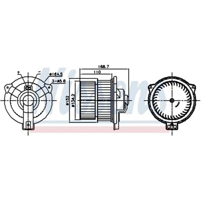 Nissens 87809 Ventilatore Interno - Ventilatore Interno Nissens 87809 Ventilatore Interno - Ventilatore Interno