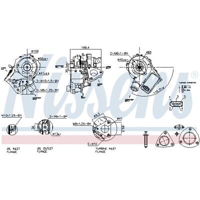 NISSENS 93412 Τουρμπαλάκι - Εξαγωγικό Turbo, Ηλεκτρική λειτουργία NISSENS 93412 Τουρμπαλάκι - Εξαγωγικό Turbo, Ηλεκτρική λειτουργία