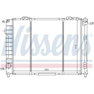 NISSENS 935093 Oil Line for Compressor - Car Parts NISSENS 935093 Oil Line for Compressor - Car Parts