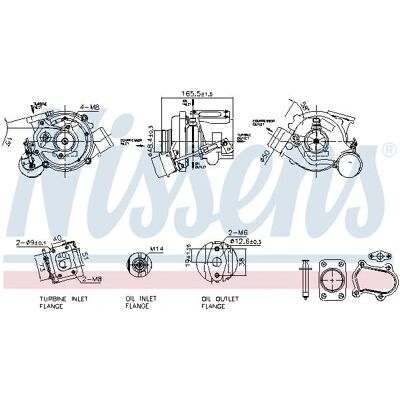 NISSENS Daily Mascott Master Turbocharger - Turbocharger NISSENS Daily Mascott Master Turbocharger - Turbocharger
