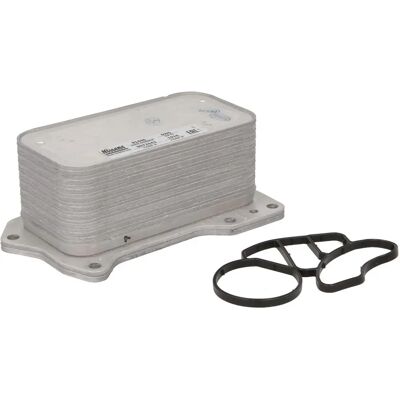 Radiatore olio NISSENS 91446 - Raffreddato ad acqua, Senza scatola del filtro Radiatore olio NISSENS 91446 - Raffreddato ad acqua, Senza scatola del filtro