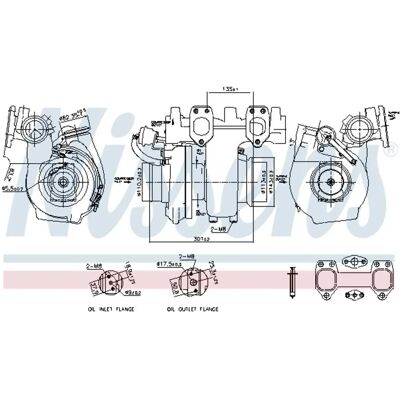 NISSENS 93692 - Turbolader NISSENS 93692 - Turbolader