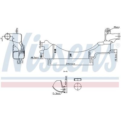 NISSENS 996334 Laajennusastia - Muovi, 0,4L, Ilman Sensoria, Sopii Honda Civic 7 NISSENS 996334 Laajennusastia - Muovi, 0,4L, Ilman Sensoria, Sopii Honda Civic 7