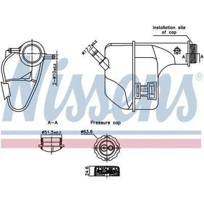 NISSENS 996355 - Jäähdytykseneste NISSENS 996355 - Jäähdytykseneste