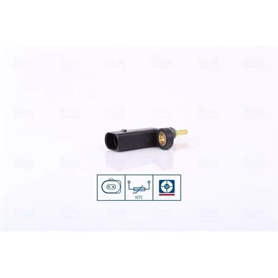 NISSENS 207030 Kølervæsketemperatursensor - D-formet stik, 2 pins, NTC, Hannen NISSENS 207030 Kølervæsketemperatursensor - D-formet stik, 2 pins, NTC, Hannen