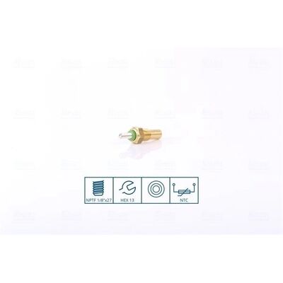 NISSENS 207077 - Temperatursensor for Ford Fiesta, Ka, Transit/Tourneo NISSENS 207077 - Temperatursensor for Ford Fiesta, Ka, Transit/Tourneo