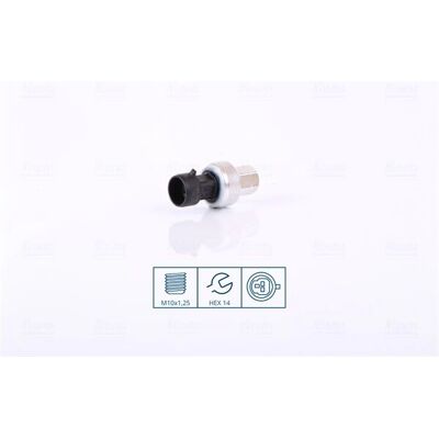 NISSENS 301022 Ilmastointipaineen tunnistin - Renault Megane 3, Clio 2, Scenic 3, Dacia Duster, Logan I NISSENS 301022 Ilmastointipaineen tunnistin - Renault Megane 3, Clio 2, Scenic 3, Dacia Duster, Logan I