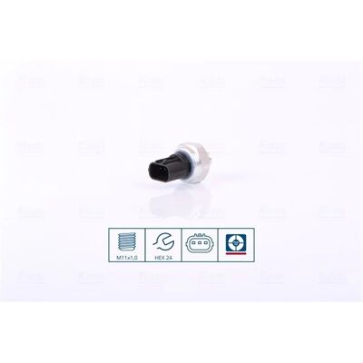 NISSENS Modell 301034 Druckschalter - Druckschalter für Klimaanlage NISSENS Modell 301034 Druckschalter - Druckschalter für Klimaanlage
