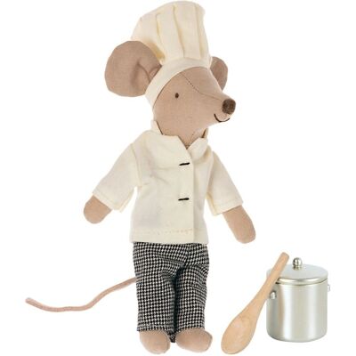 Maileg - Souris Chef avec Accessoires - Jouets Maileg - Souris Chef avec Accessoires - Jouets