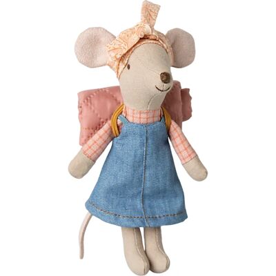 Maileg - Grande Sœur Souris Randonneuse - Multicolore Jouet Maileg - Grande Sœur Souris Randonneuse - Multicolore Jouet