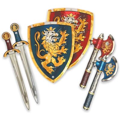Lion Touch Nobile Knight Puku - Set Leikkiä varten Lion Touch Nobile Knight Puku - Set Leikkiä varten