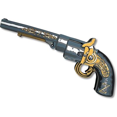 Accessoire de costume pistolet Z gris Liontouch - Mousse EVA - Publicité Accessoire de costume pistolet Z gris Liontouch - Mousse EVA - Publicité