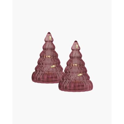 Sirius - Lucy Baum - Bordeaux - 9 cm - Stolní dekorativní světlo Sirius - Lucy Baum - Bordeaux - 9 cm - Stolní dekorativní světlo