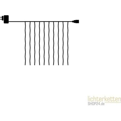 Sirius Schwarz Top-Line LED Gardinen-Set für Außen Sirius Schwarz Top-Line LED Gardinen-Set für Außen