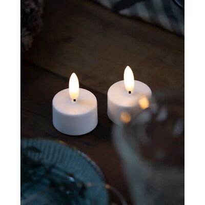 Sirius Weiße Wiederaufladbare LED-Teelichter - Innenraumdekoration Sirius Weiße Wiederaufladbare LED-Teelichter - Innenraumdekoration