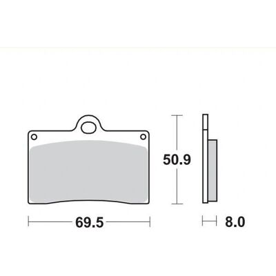 Moto Master - RoadPro 402001 - Brake pads Moto Master - RoadPro 402001 - Brake pads