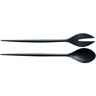 Normann Copenhagen - Set insalata Krenit - Nero - Melamina - Herbert Krenchel Normann Copenhagen - Set insalata Krenit - Nero - Melamina - Herbert Krenchel