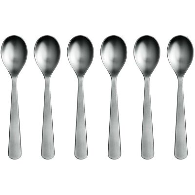 Modello Normann Copenhagen - Cucchiaino da caffè - Acciaio - Designer Aaron Probyn - Set di cucchiaini Modello Normann Copenhagen - Cucchiaino da caffè - Acciaio - Designer Aaron Probyn - Set di cucchiaini