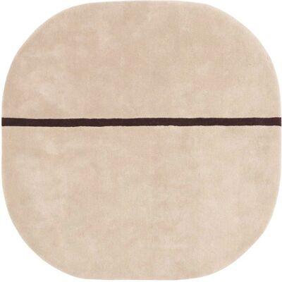 Normann Copenhagen Oona Teppich - Rose - 140x140cm - Wolle Normann Copenhagen Oona Teppich - Rose - 140x140cm - Wolle