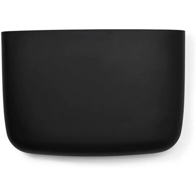 Normann Copenhagen - Pocket - Svart - Plastikk - Veggorganisator Normann Copenhagen - Pocket - Svart - Plastikk - Veggorganisator