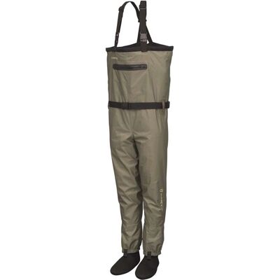 Kinetic Kineticgaiter St. Foot Wasserdichte Brust-Wathosen - Verde XL Kinetic Kineticgaiter St. Foot Wasserdichte Brust-Wathosen - Verde XL