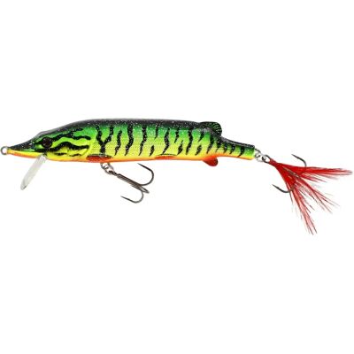 Westin Mike The Pike 14cm 30g Flytande Wobbler - Firetiger Westin Mike The Pike 14cm 30g Flytande Wobbler - Firetiger