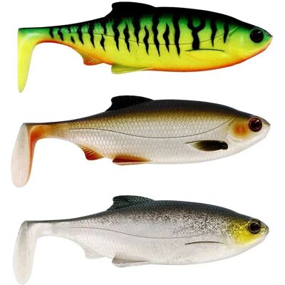 Westin Ricky The Roach Shadtail Señuelo Blando - 14g 100mm Gris Westin Ricky The Roach Shadtail Señuelo Blando - 14g 100mm Gris